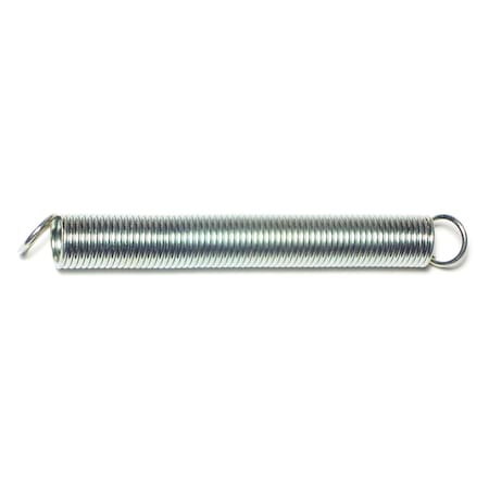 Midwest Fastener 7/16" x .048" x 3-3/4" x.048 WG Steel Extension Springs 6PK 18561